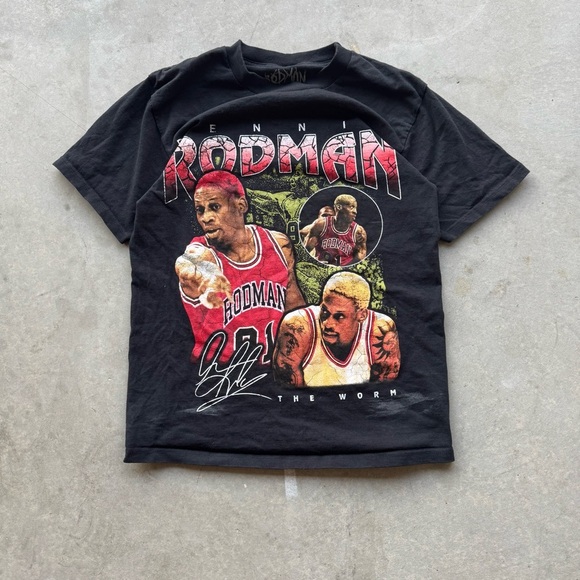 rodman apparel Other - Y2K Rodman Black Graphic T-Shirt